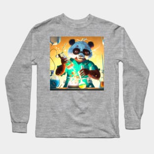 Panda Scientist #2 Long Sleeve T-Shirt